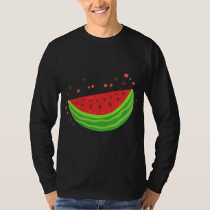 Wassermelonen-Scheiben-Frucht T-Shirt