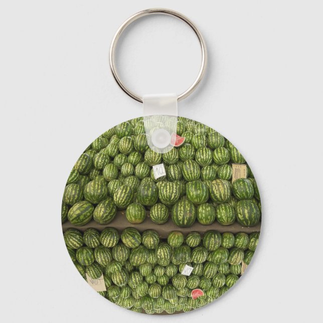 Wassermelonen Schlüsselanhänger (Vorderseite)