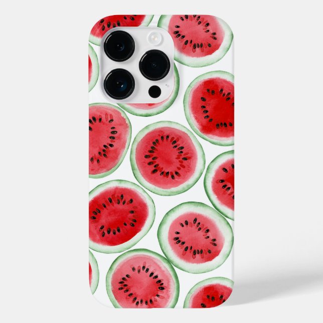 Wassermelonen-Schnittmuster Case-Mate iPhone Hülle (Rückseite)
