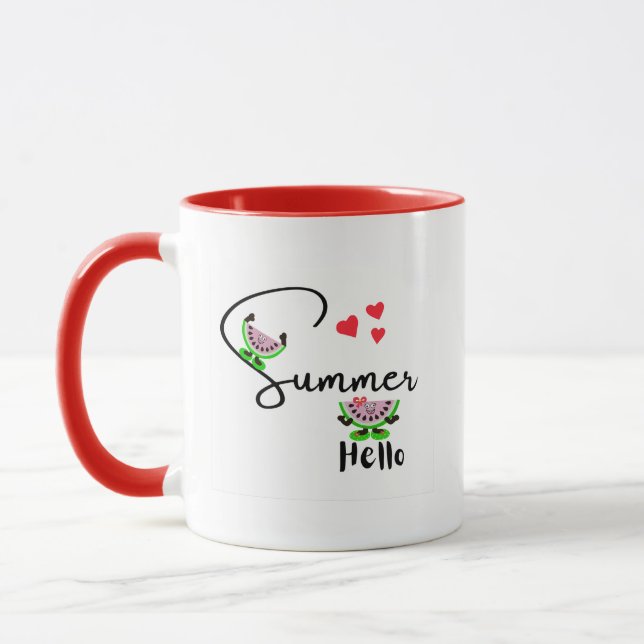 Wassermelonen Tasse (Links)