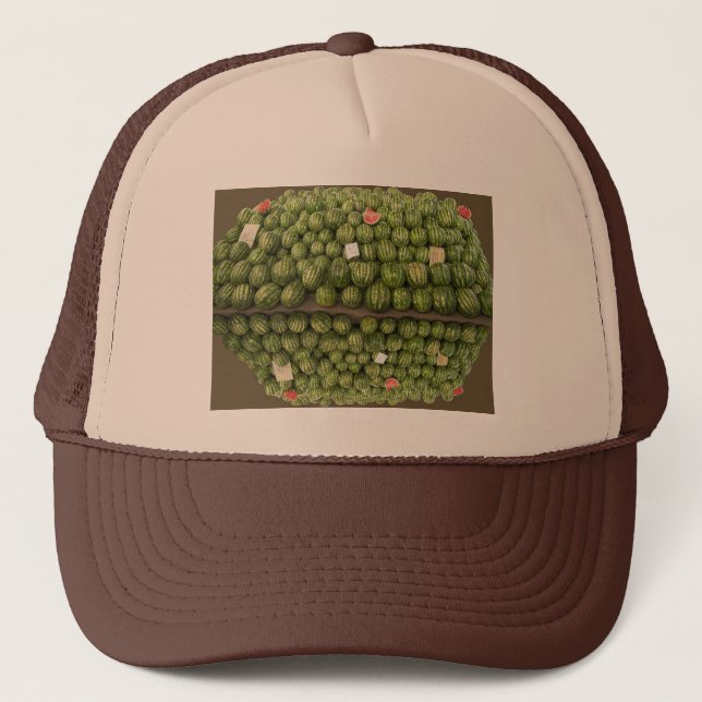 Wassermelonen Truckerkappe (Vorderseite)
