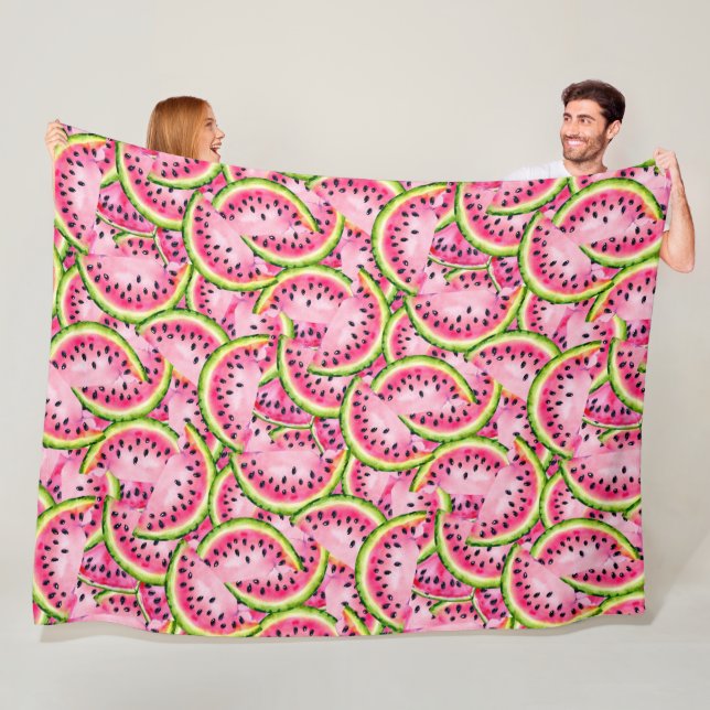 Wassermelonen-Überraschung-Fliesblanket Fleecedecke (Beispiel)