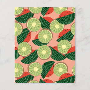 Wassermelonen und Kiwis