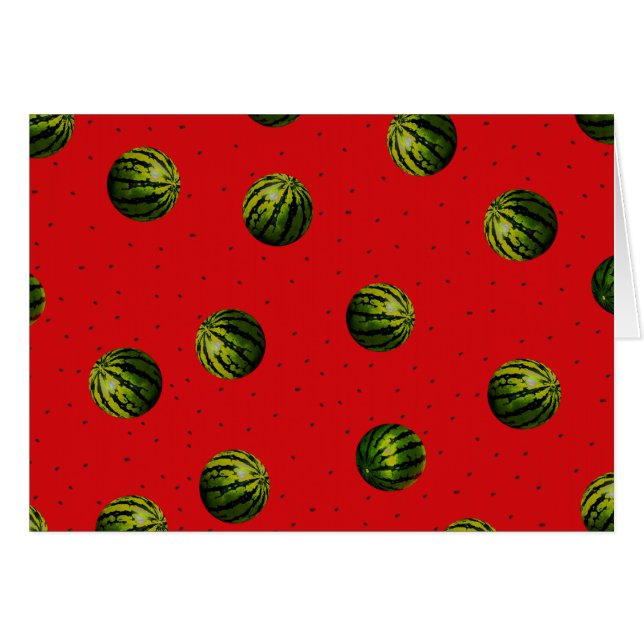 Wassermelonen und Samen (Vorderseite (Horizontal))