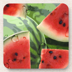 Wassermelonen-Untersetzer Untersetzer
