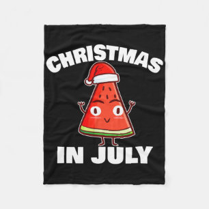 Wassermelonen Weihnachten Im Juli Weihnachtsbaum S Fleecedecke
