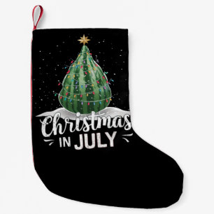 Wassermelonen-Weihnachtsbaum-Weihnachten im Juli S Kleiner Weihnachtsstrumpf