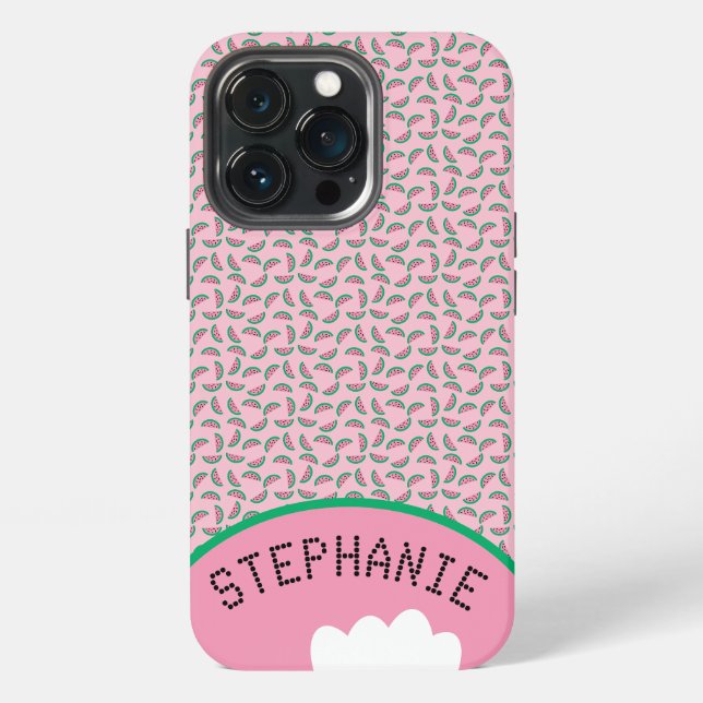 Wassermelonenbiss iPhone Hülle (Hinten)