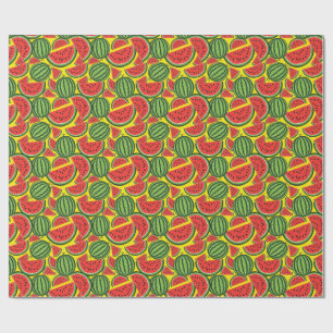 Wassermelonenmuster Geschenkpapier