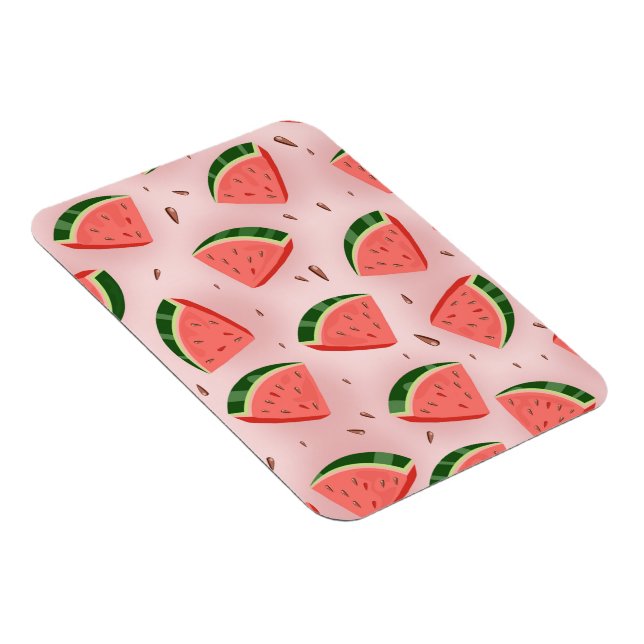 Wassermelonenmuster Magnet (Rechte Seite)