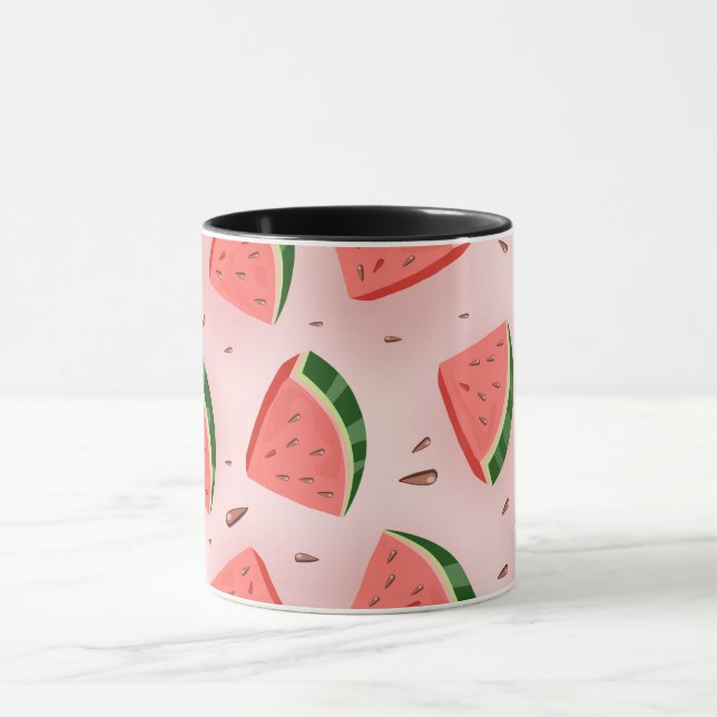 Wassermelonenmuster Tasse (Zentrum)