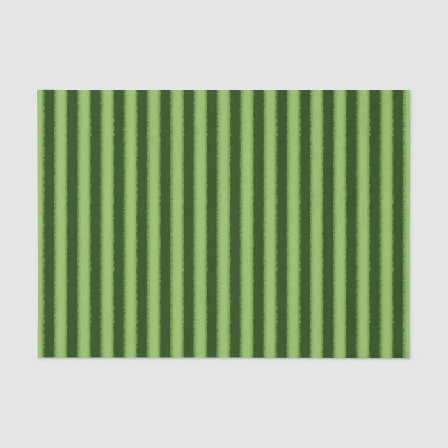 Wassermelonenstreifen Seidenpapier (Vorderseite)