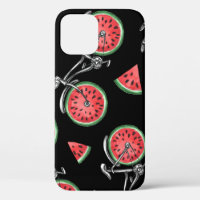 Wassermelonrad Fahrräder, Sommermuster.