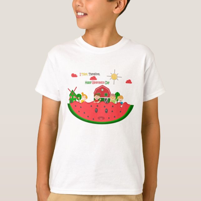 Wassermelontag T-Shirt (Vorderseite)