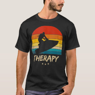 Wassermotorrad Lustige Jetski-Therapie T-Shirt