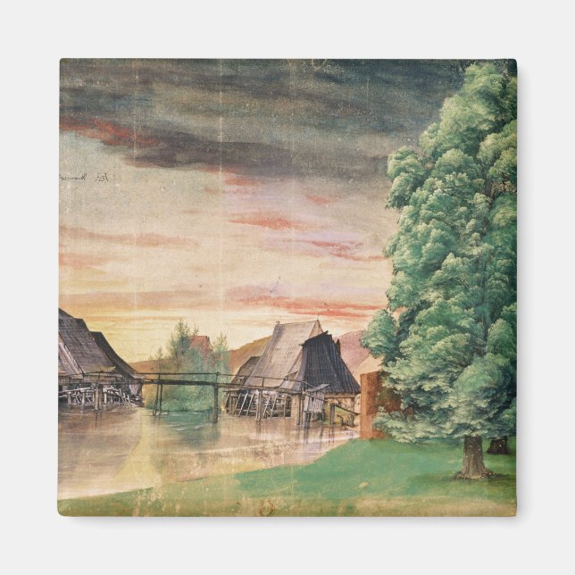 Wassermühle, 1495-1997 magnet (Vorne)