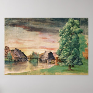 Wassermühle 1495-97 poster