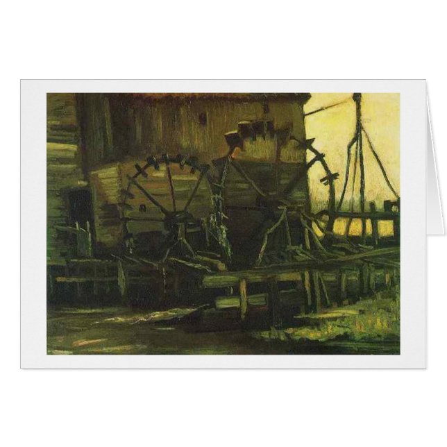 Wassermühle in Gennep, Vincent van Gogh (Vorderseite (Horizontal))