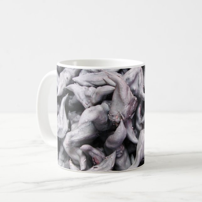 Wassernuss - Wasserkastanie Kaffeetasse (Vorderseite Links)