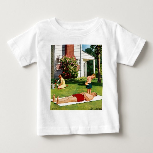 Wässernvater Baby T-shirt (Vorderseite)