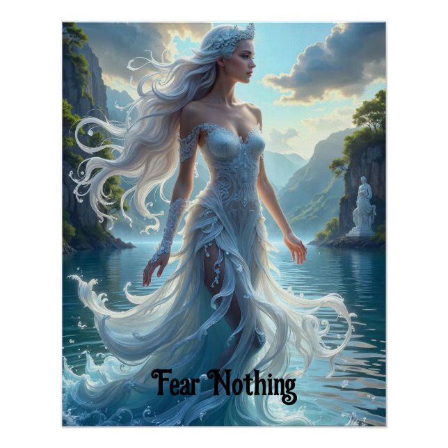 Wassernymphe Poster (Vorderseite)