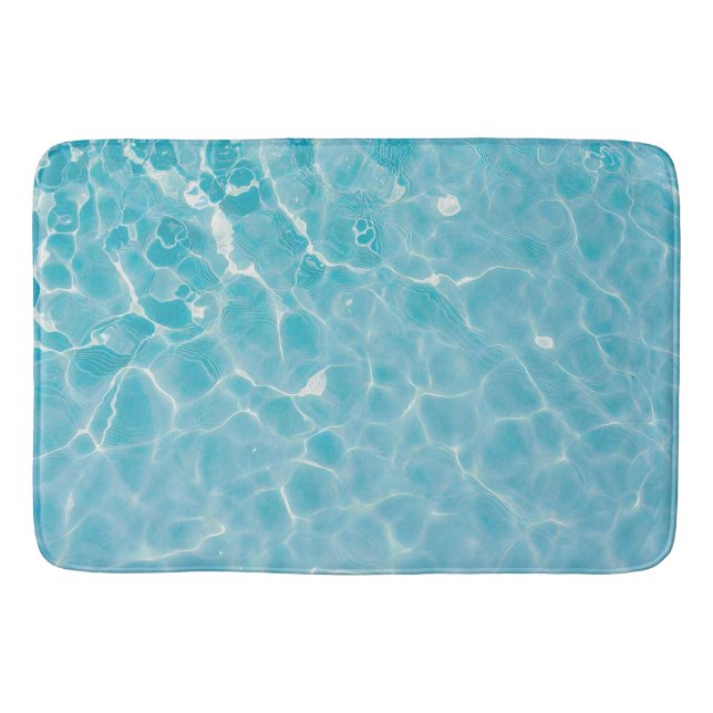 Wasseroberfläche (Stil 4) Ölmalerei Badematte (Vorderseite)