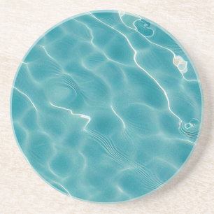 Wasseroberfläche (Stil 5) Ölmalerei Getränkeuntersetzer