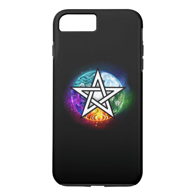 Wasserpentagramm Case-Mate iPhone Hülle (Rückseite)