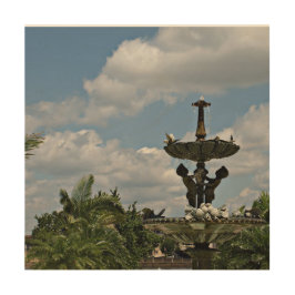 Wasserpfeifen im Hollis Gardens Holzwanddeko