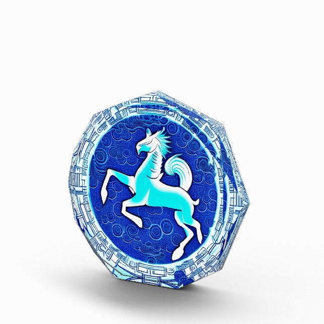 Wasserpferd Fotoblock (Rechts)