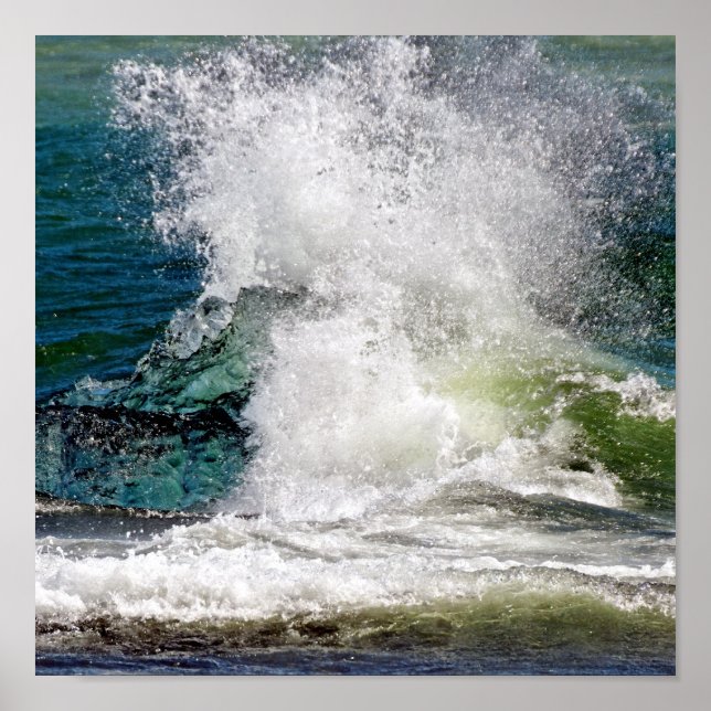 Wasserpflücken im Meer, Plakat (Vorne)