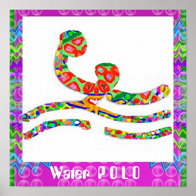 WasserPOLO - Hobby, Sport Poster (Vorne)