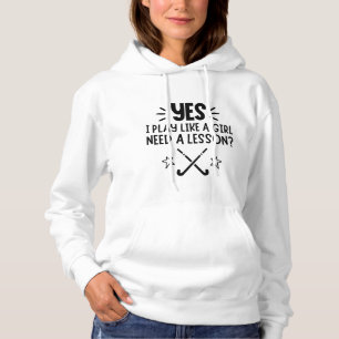 Wasserpolo: Ja, ich spiele wie ein Mädchen. Eine Hoodie