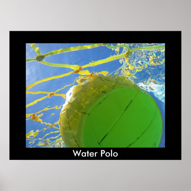 Wasserpolo Poster (Vorne)