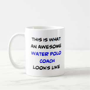 Wasserpolo-Trainer, phantastisch Kaffeetasse