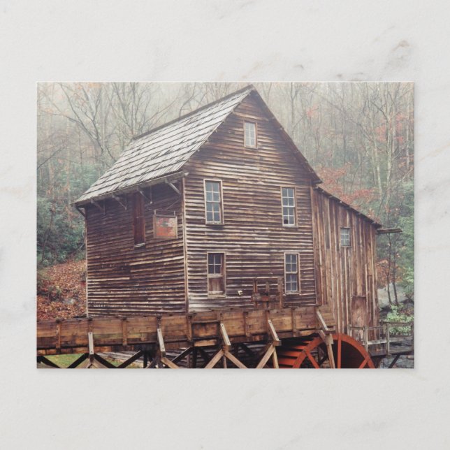 Wasserrad Postkarte (Vorderseite)