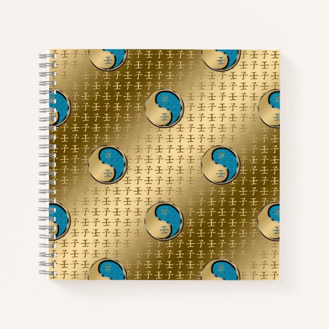 Wasserratte Notizbuch (Vorderseite)