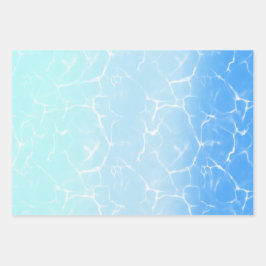 Wasserreflektionen Geschenkpapier Set