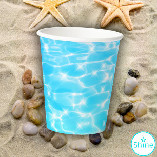 Wasserreifen Pool Party Sommerstrand Party modern Pappbecher