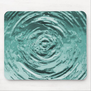 Wasserriss Aquamarin Mousepad