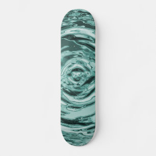 Wasserriss Aquamarin Skateboard
