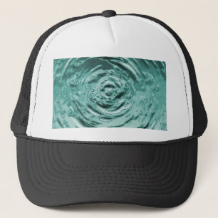 Wasserriss Aquamarin Truckerkappe