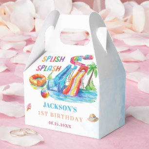 Wasserrutsche Spritz Spratz Geburtstagsfeier Geschenkschachtel