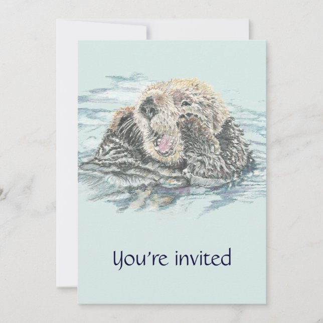 Wasserrutsche, Wasserpark Geburtstagsparty Einladu Einladung (Vorderseite)