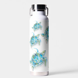 Wasserscheideflaschen mit Meeresschildkröten-Motiv Trinkflasche