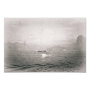 Wasserschiff auf dem Seeweg Fotodruck