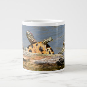 Wasserschildkröten bringen Sonne Jumbo-Tasse