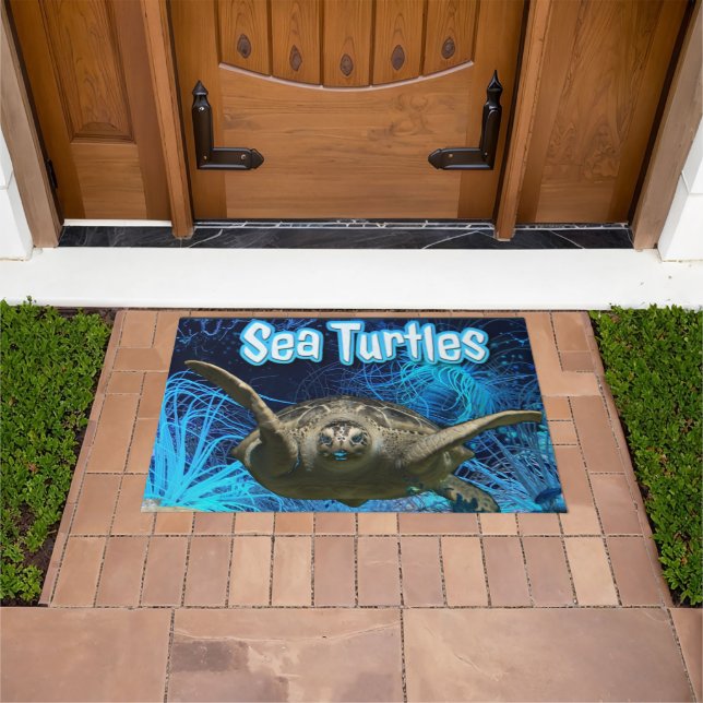Wasserschildkröten Fußmatte (Außenbereich)