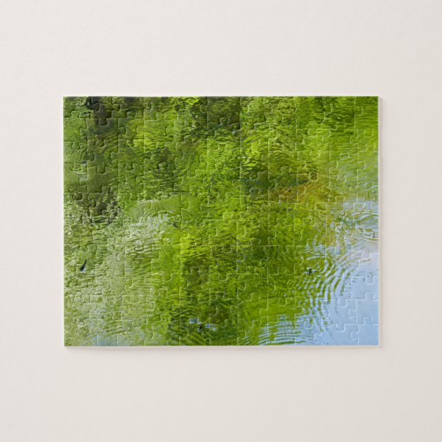 Wasserschläger im Laurel Hill Staat Park Puzzle (Horizontal)