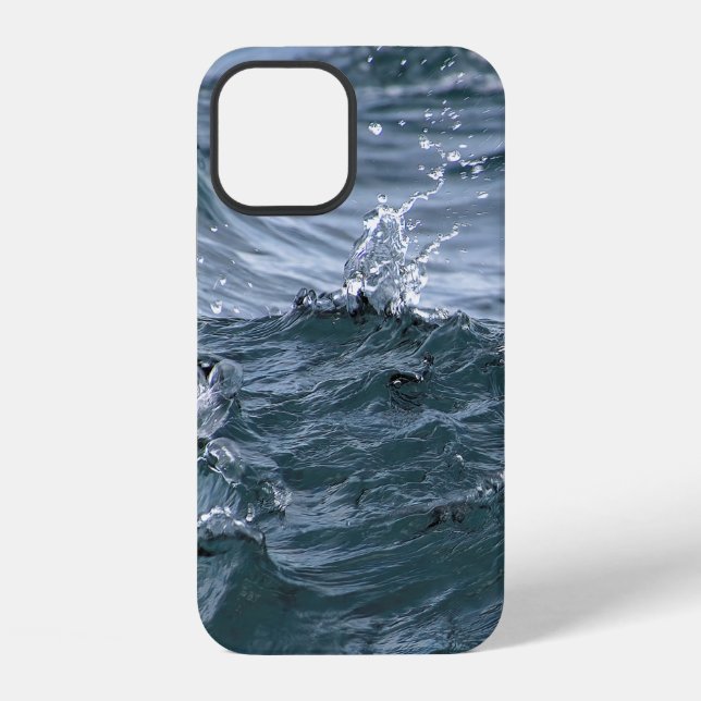 Wasserschlamm iPhone Hülle (Rückseite)